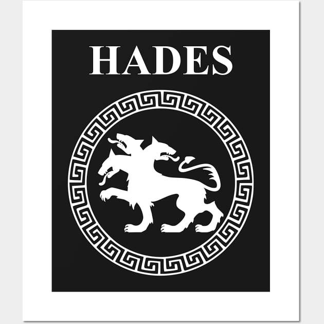 Hades Ancient Greek God Wall Art by AgemaApparel